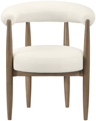 Sable - Vegan Leather Upholstered Dining Chair (Set of 2) - Brown Base