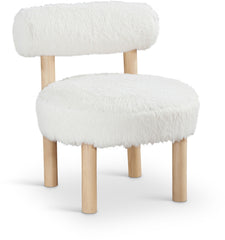 Ambre - Shearling Fabric Accent Chair