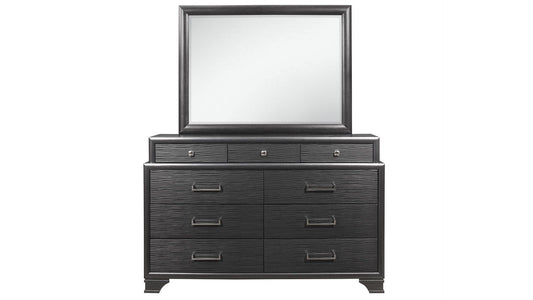 Jordyn - 5 Piece Full Bedroom Set - Gray