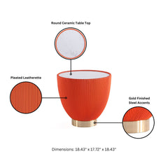 Anderson - Upholstered End Table