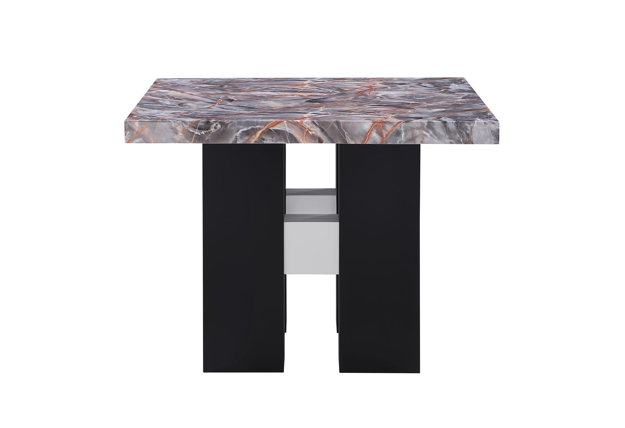 D04 - Bar Table - Lava / Black