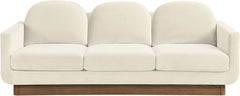Diviento - Velvet Performance Fabric Upholstered Sofa