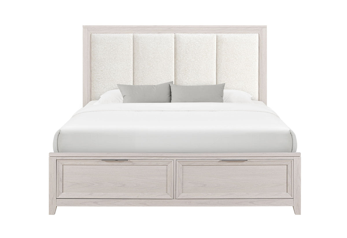 Mariah - Queen Bed - Beige