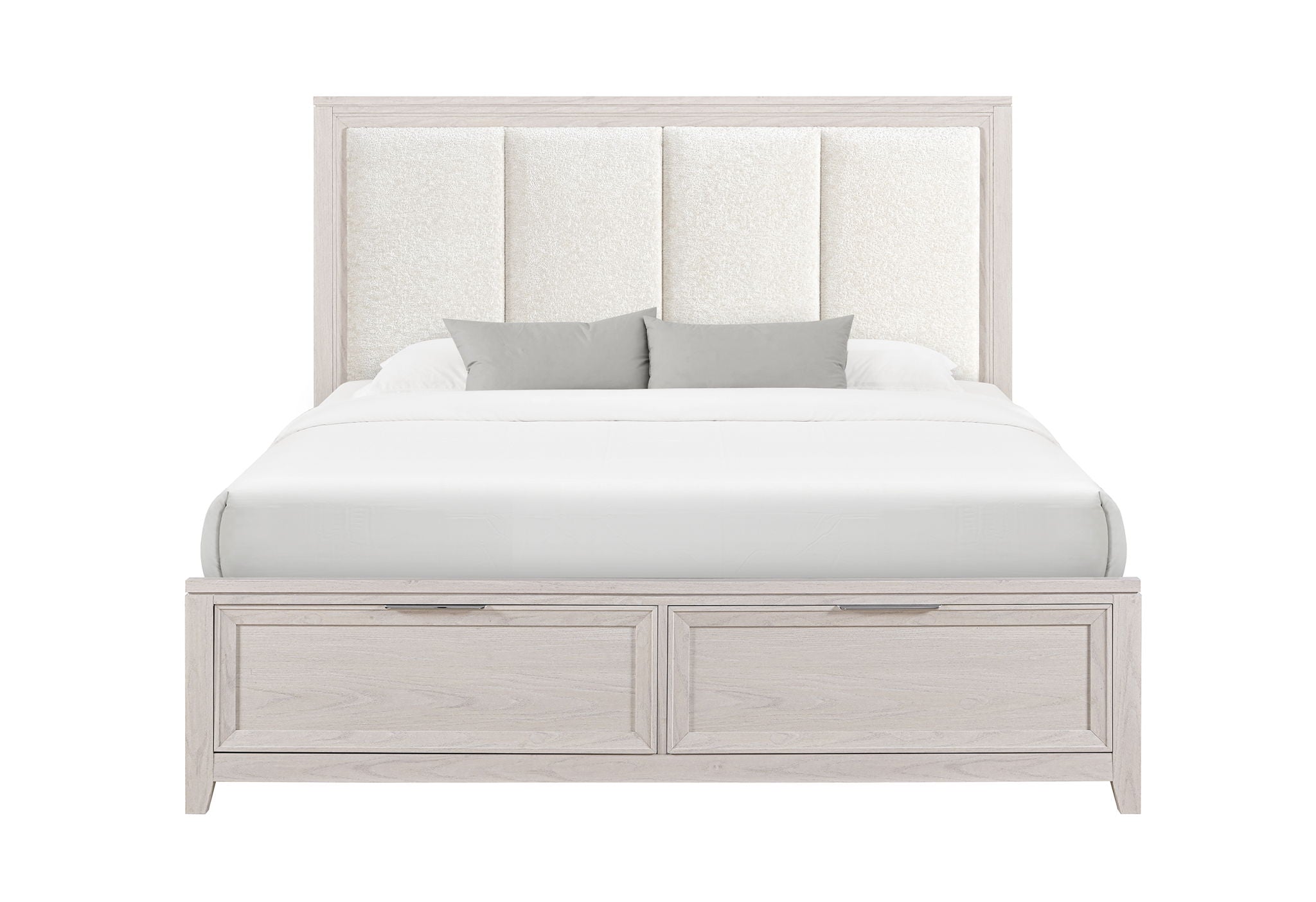 Mariah - King Bed - Beige