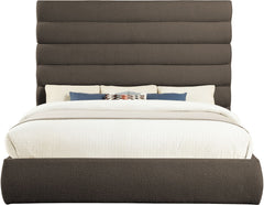 Adam - Boucle Fabric Bed With 70.5" Headboard