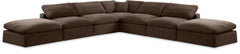 Comfy - 7 Piece Velvet Modular Corner Sectional