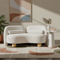 Daphne - Boucle Loveseat