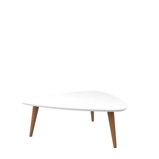 Utopia - Lacquered Triangle Coffee Table - White