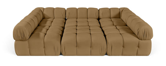 Orin - Velvet 6 Piece Modular Sectional