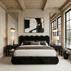 Tempo - Velvet Upholstered Bed