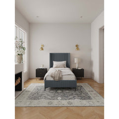 Promenade - Bed With Upholstered Headboard And Slats