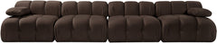 Orin - Velvet 4 Piece Modular Sofa