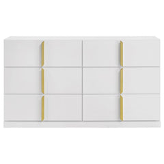 Ines - 6-Drawer Bedroom Dresser Cabinet