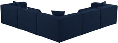 Cube - Linen 5 Piece Modular Corner Sectional
