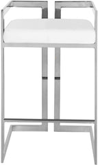 Ezra - Stool with Chrome Legs (Set of 2)