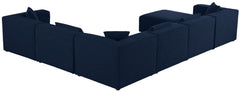 Cube - Linen 7 Piece Modular Sectional