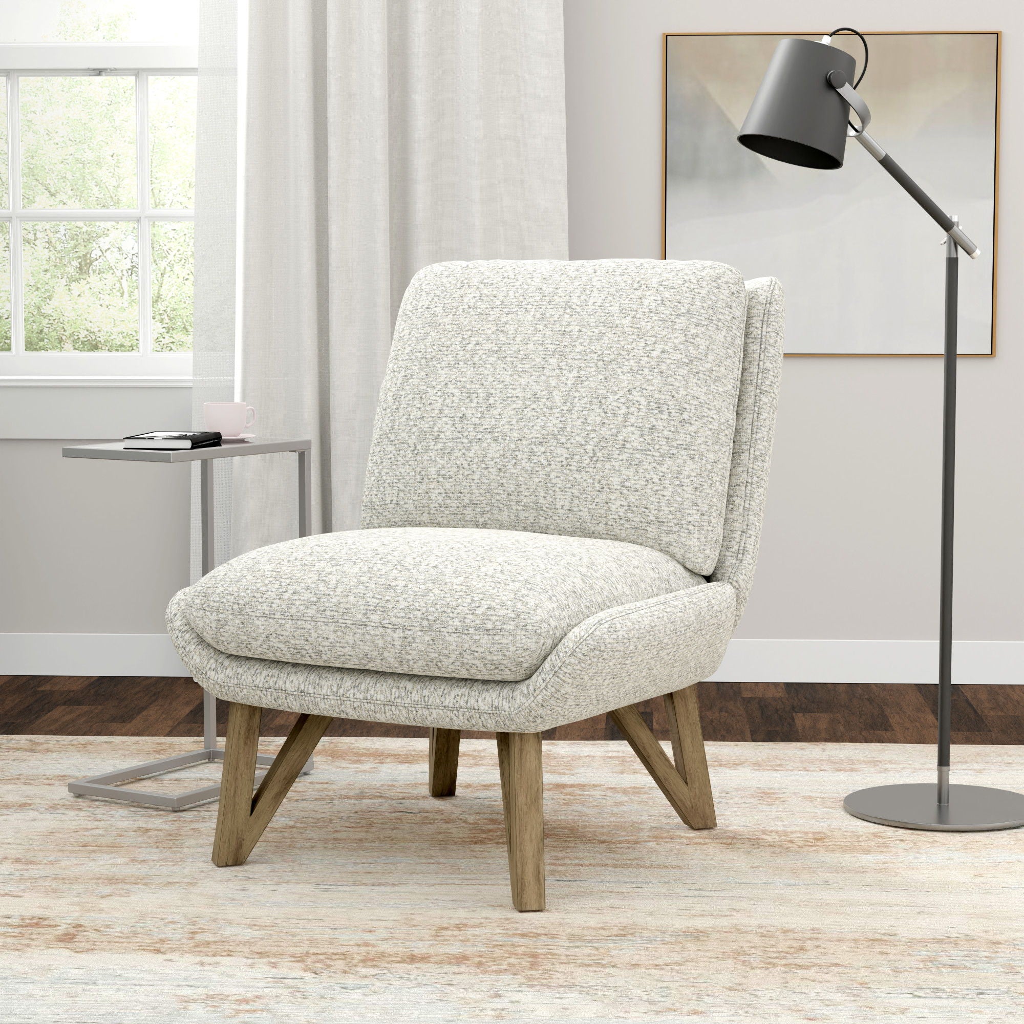 Armless Accent Chair