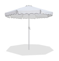 Amalfi - Patio Umbrella - White Pole