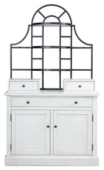 Greddinton - White - Baker's Rack