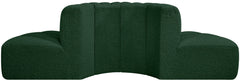 Arc - Boucle Fabric 4 Piece Modular Sofa