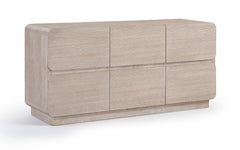 Adagio - Solid Wood And Oak Veneer Dresser - Natural
