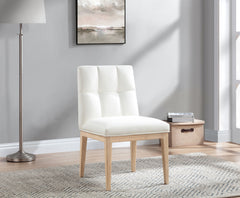 Adrian - Dining Side Chair (Set of 2) - Light Brown Legs