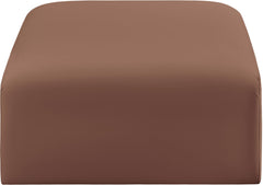 Arc - Faux Leather Ottoman