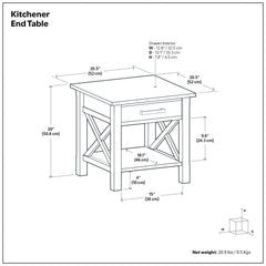 Kitchener - Handcrafted Table