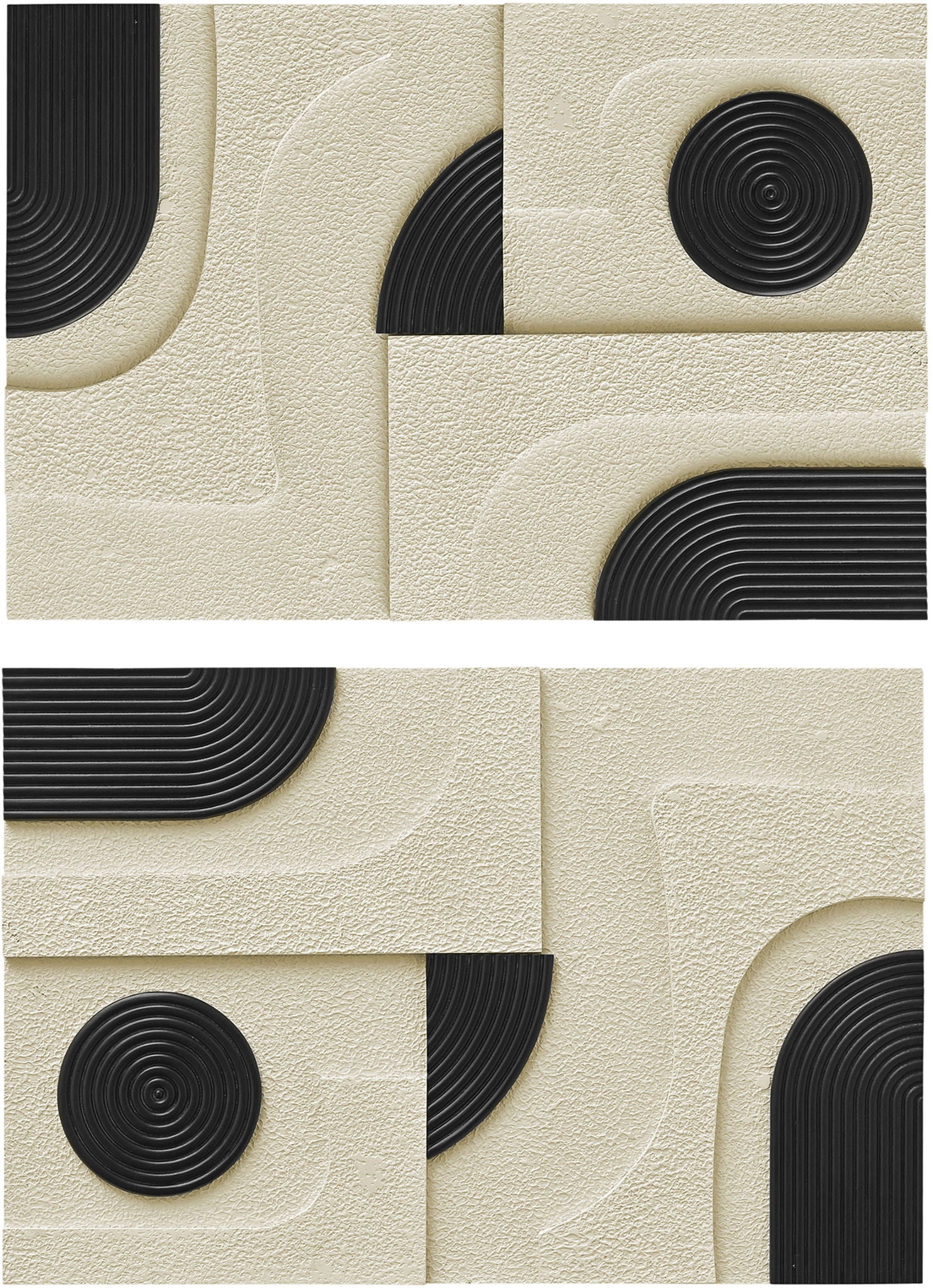Element - Mango Wood 2 Piece Wall Art