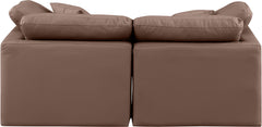 Indulge - Faux Leather 2 Seat Modular Sofa