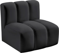 Arc - Faux Leather Straight Chair