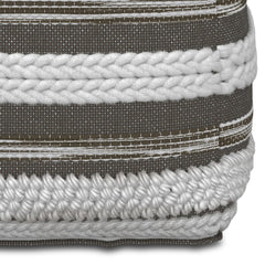 Sommer - Handcrafted Square Pouf