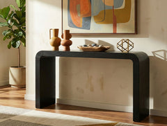 Toulon - Oak Veneer Console Table