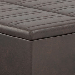 Ellis - Upholstered Coffee Table Storage Ottoman