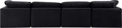 Indulge - Velvet 4 Seat Modular Sofa