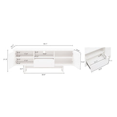 Ella - TV Stand With Adjustable Shelves