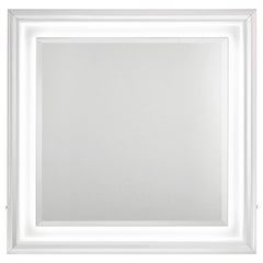Cassia - Dresser Mirror - White High Gloss