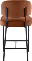 Zarelle - Performance Fabric Upholstered Counter Stool (Set of 2)