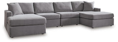 Modmax - U-Shaped Sectional - Granite