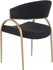 Privet - Dining Chair (Set of 2) - Gold Base