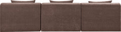 Stellar - 3 Piece 114" Upholstered Modular Armless Sofa