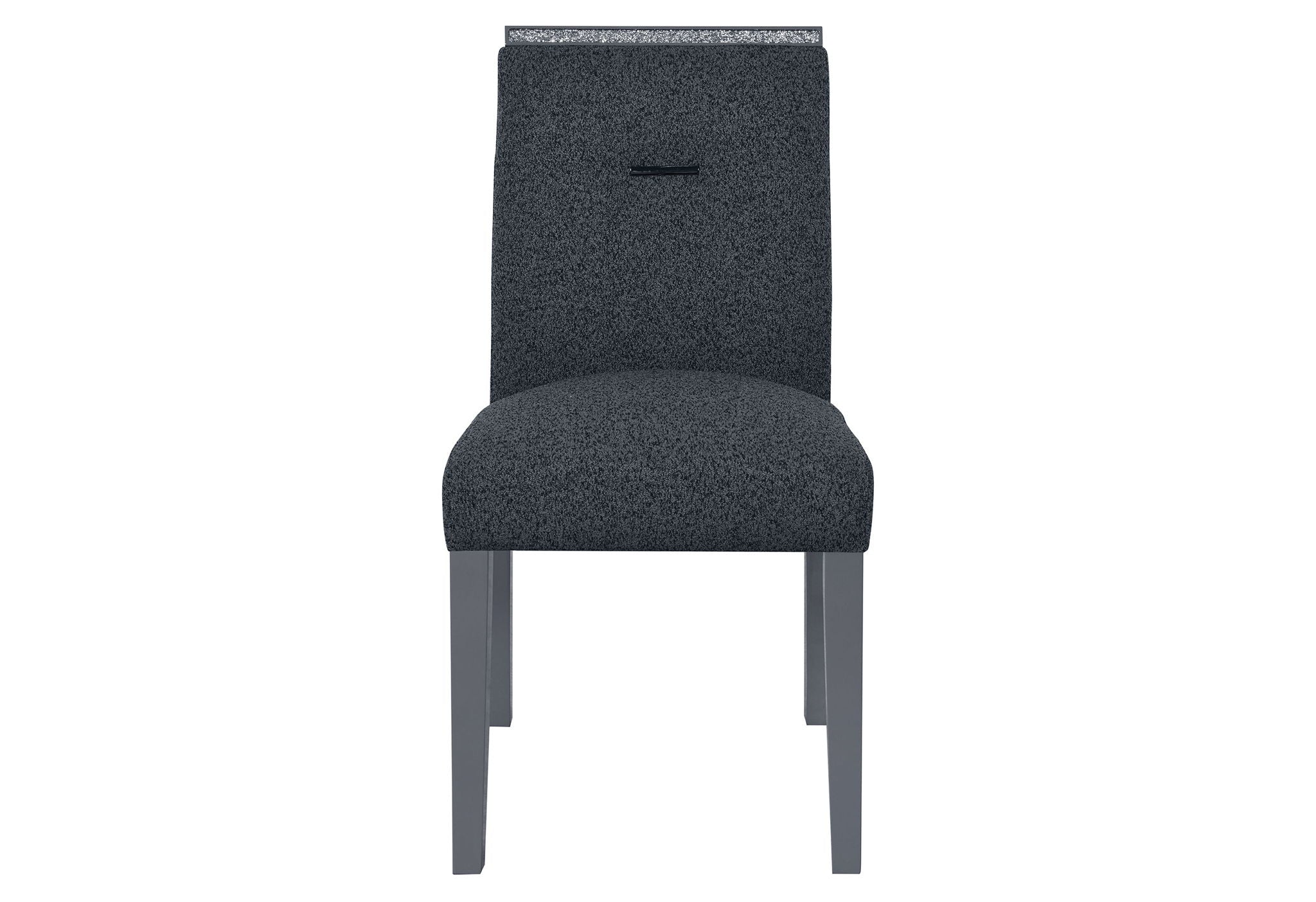 Monaco - 5 Piece Dining Room Set (Dining Table And Four Dining Chairs) - Dark Gray
