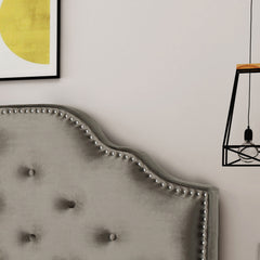 Luella - Button Tufted Upholstered Headboard