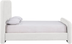 Fira - Chenille Fabric Upholstered Bed