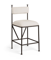 Monarch - Velvet Counter Stool (Set of 2)