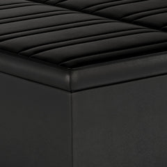 Ellis - Coffee Table Storage Ottoman Contemporary Design