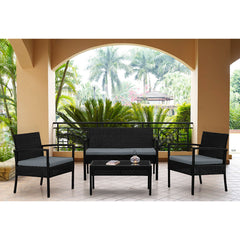 Noli - 4 Piece Outdoor Conversation Set