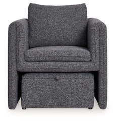 Vreni - Charcoal / Black - Accent Chair