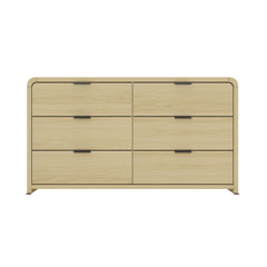 Grace - Dresser With 6 Drawers - Oak