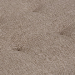 Draper - Upholstered Mid Century Tufted Ottoman Bench